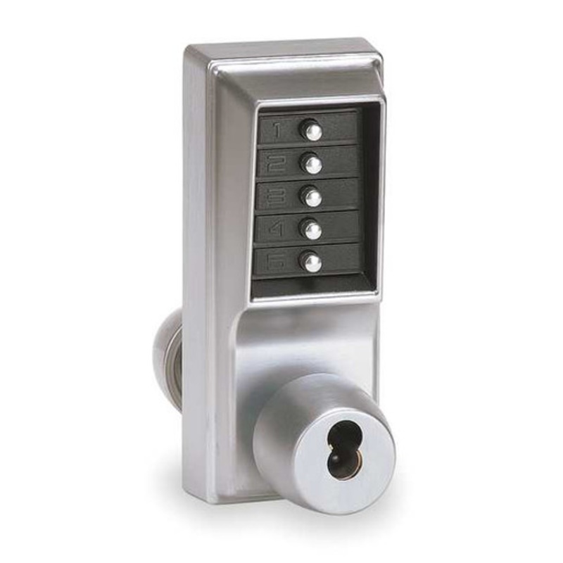 Kaba Ilco Unican Simplex 1000 Series Model 1021 keyless lock with Interchageable Core (less core) key override