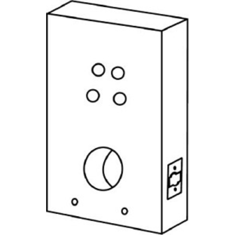 Keedex Weldable Gate box K-BXSIM-EE for Dormakaba EE1000 Series