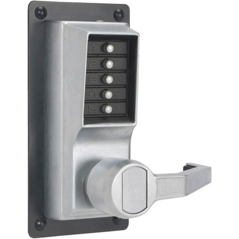 Simplex LRP1010-26D-41 Exit Trim Lever in Satin Chrome