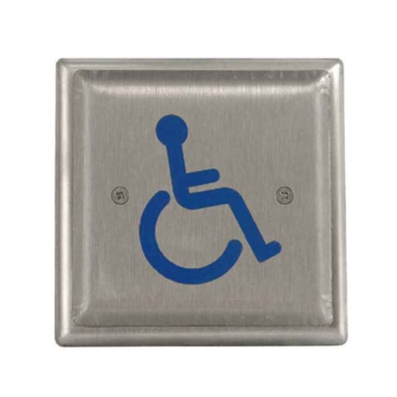 MS SEDCO 59-WSS 4-1/2 Square Push Plate Switch