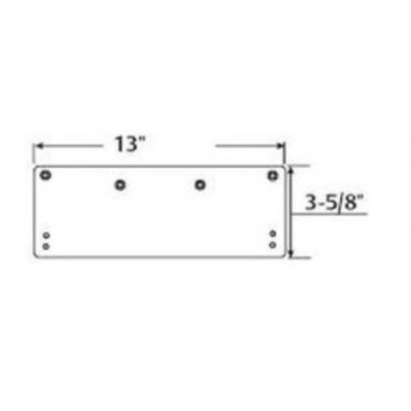 Norton Door Controls Norton 8148 Drop Plate