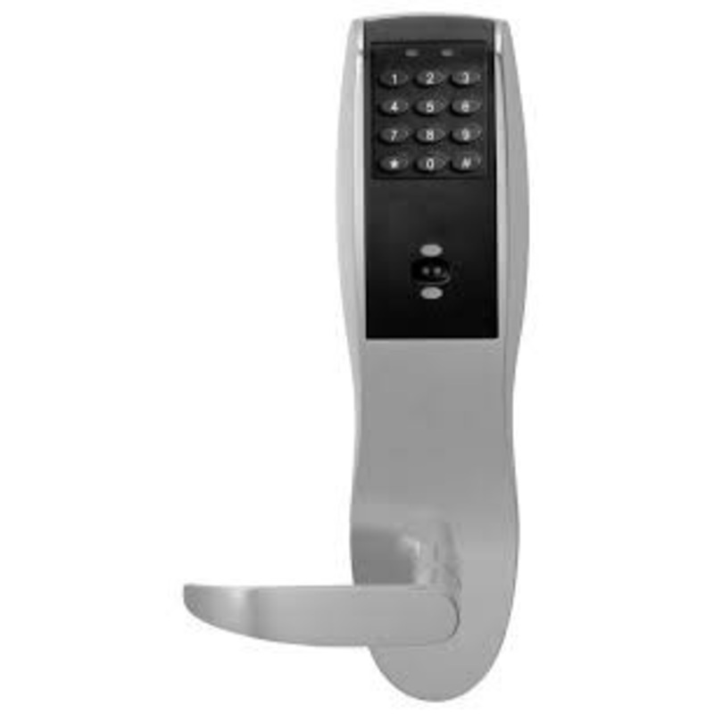 Sargent G1-8279 PKL 26D 8200 Profile Series Mortise Lock, Prox and Keypad Entry Lock, No Cylinder Override, 2000 Users, L Lever, Satin Chrome