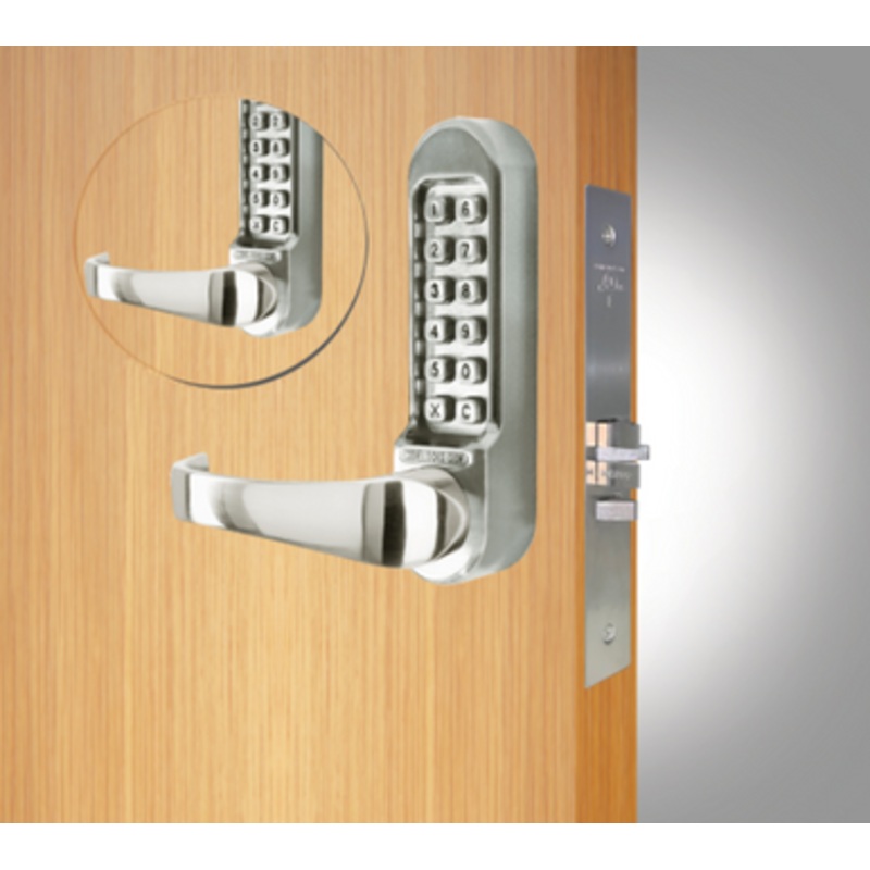Codelocks CL500 Series Model # CL550BB DOUBLESIDED BACK heavy duty mortise lock (US ANSI Prep)
