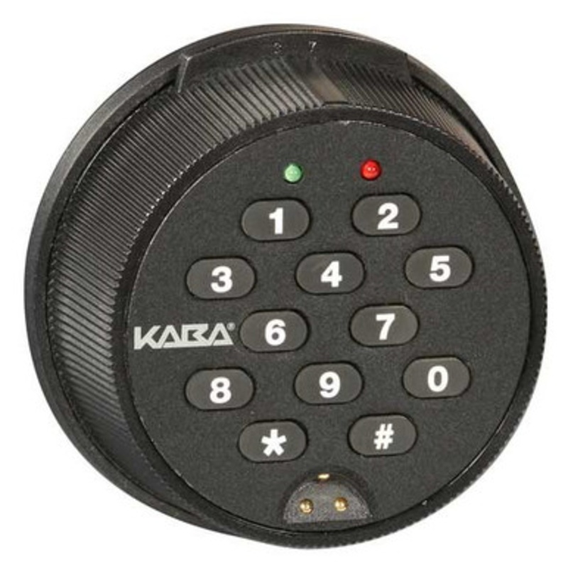 Dormakaba MAS 052SRN10N5BEA1A Auditcon 2 Series Model 52 Round Electronic Lock