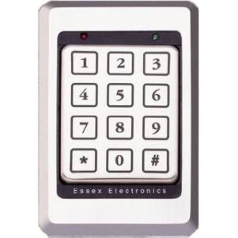 Essex SKE34S Stainless Steel Black Bezel Keypad