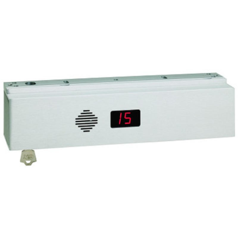 SDC 1511SNAKV ExitCheck Delayed Egress EMLock, Single – 1,650 lbs., Delayed Egress Operation, NFPA 101, IBC and IFC Compliant, Built in Key Switch, Provides 1-30 Second Timed Bypass, Sustained Bypass and Alarm Reset, Satin Aluminum Clear Anodized