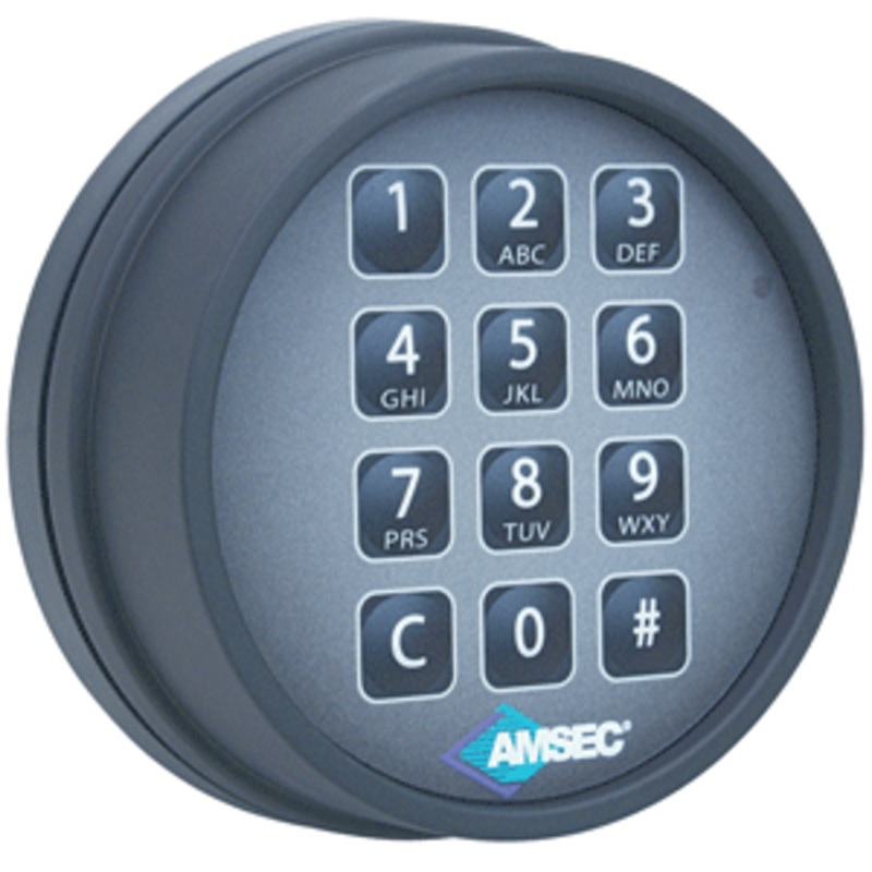 Amsec 0615795 ESL10XL-S Slam Bolt Electronic Safe Lock (Black)