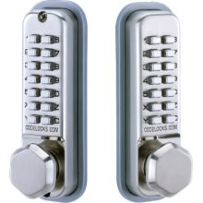 Codelock CL290BB Double Sided Combination Tubular Deadlatch (NO KEY OVERRIDE).