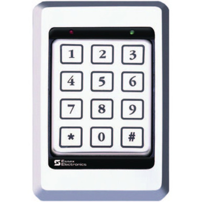 Essex Electronics KP-34S Keyless Entry Keypad 12 Pad 3×4 Stainless Steel Bezel