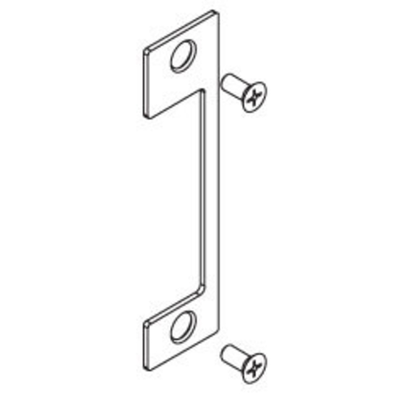 HES AD Faceplate for 1006 Electric Strike