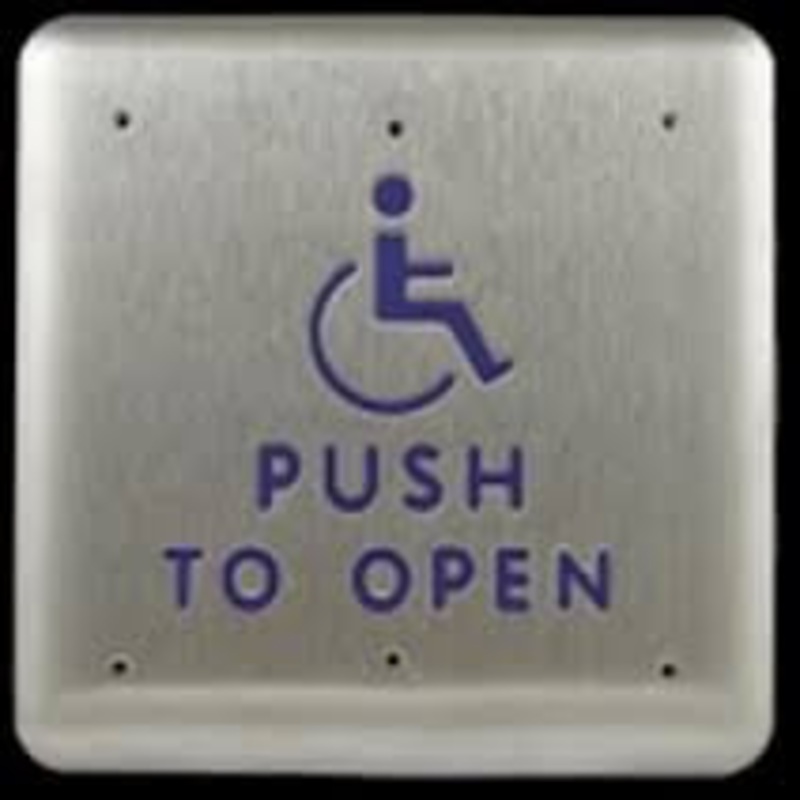 LCN 8310-3853TWF Door Closer with Wless Act Logoandtext 8310 Wall Flush Mount Actuator