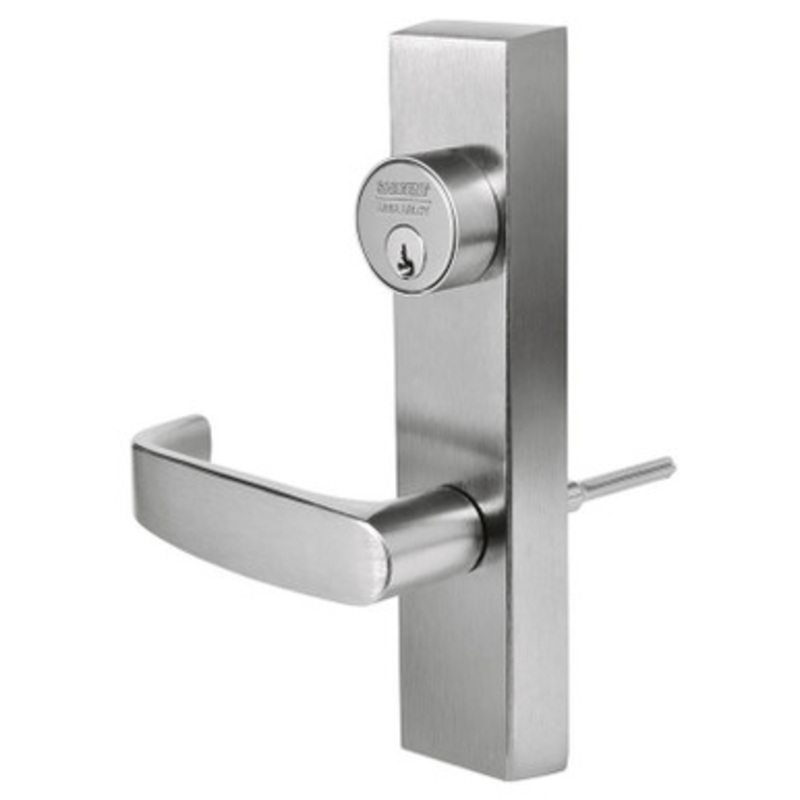 SARGENT 774-ETL Grade 1 Electrified Exit Device Trim, Fail Secure, Power Off, Locks Lever, For Surface Vertical Rod and Mortise (8700, 8900 Series) Devices