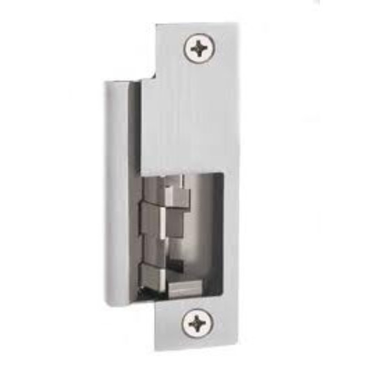 HES HES 8500-LBM-852M-630 Concealed Mortise Electric Strike w/ Latchbolt Monitor & 852M Option Faceplate