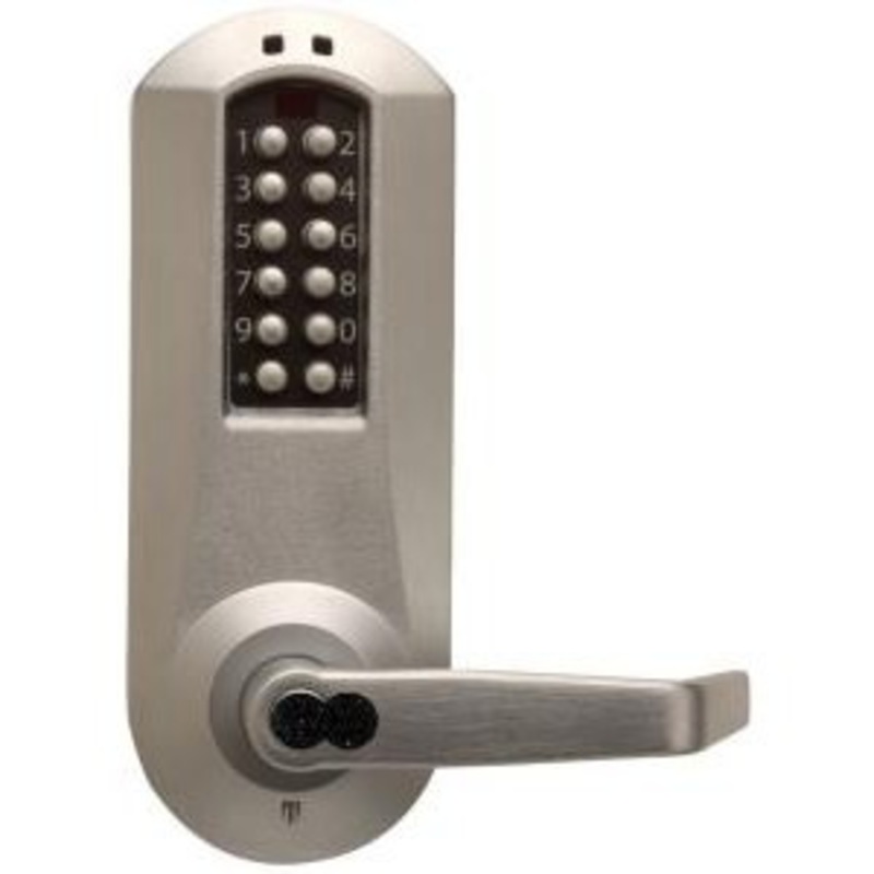 KABA Simplex / Eplex Kaba E-Plex E5010SWL Lever Electronic Push Button Lock Key Bypass Rim Exit Trim