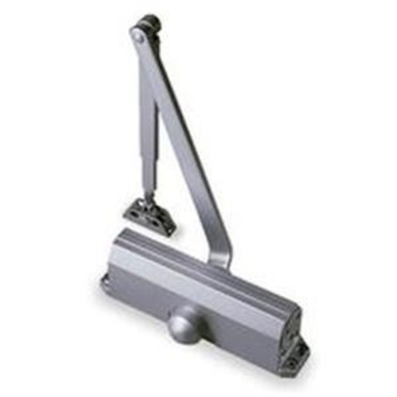 Norton J1601BFH-689 Hold Open Barrier-Free Top Jamb Aluminum Storefront Multi-Size Door Closer
