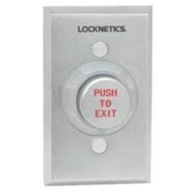 Schlage 631AL Momentary Action Extreme Duty 1-1/4 Push Button Single Gang (Aluminum) NO TEXT